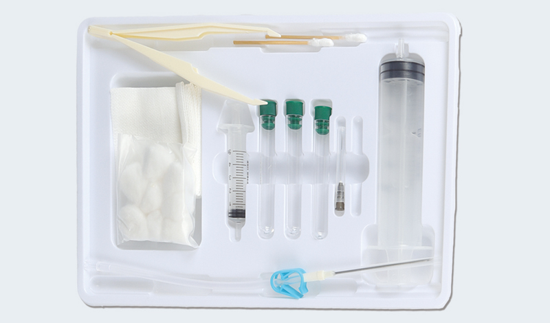 临床专用一次性腹穿包：降低穿刺后出血发生风险