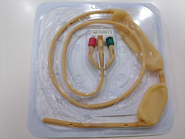 三腔二囊管：一管多用，止血喂食兼顾